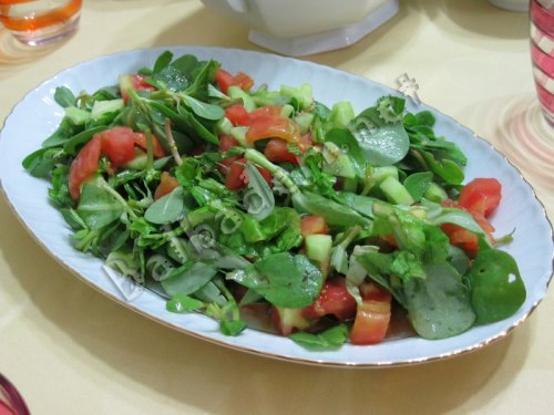 Semizotlu Yeşil Salata 